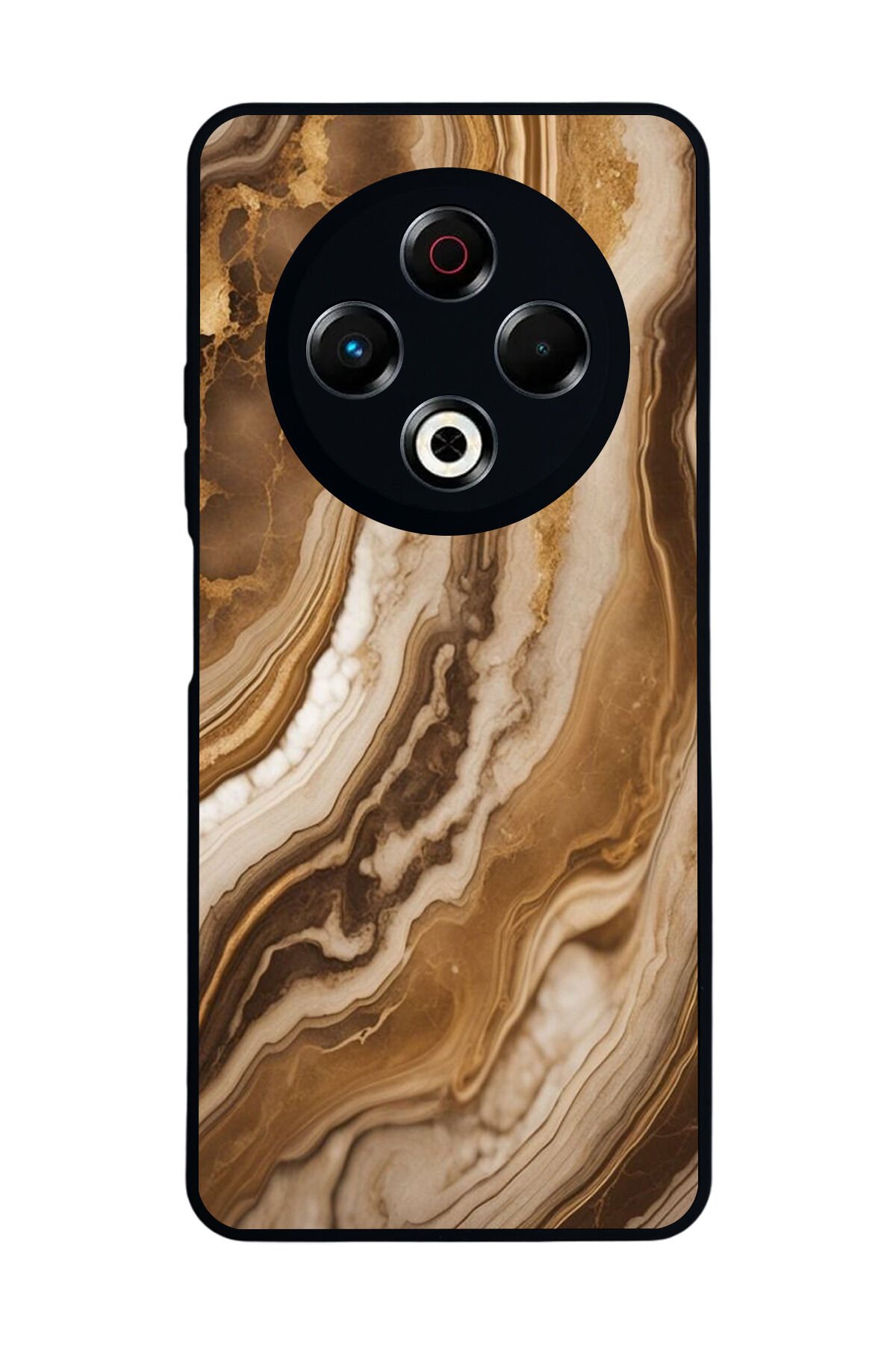 Tecno Spark 30 Uyumlu Mermer Marble Tasarımlı Glossy Premium Kılıf