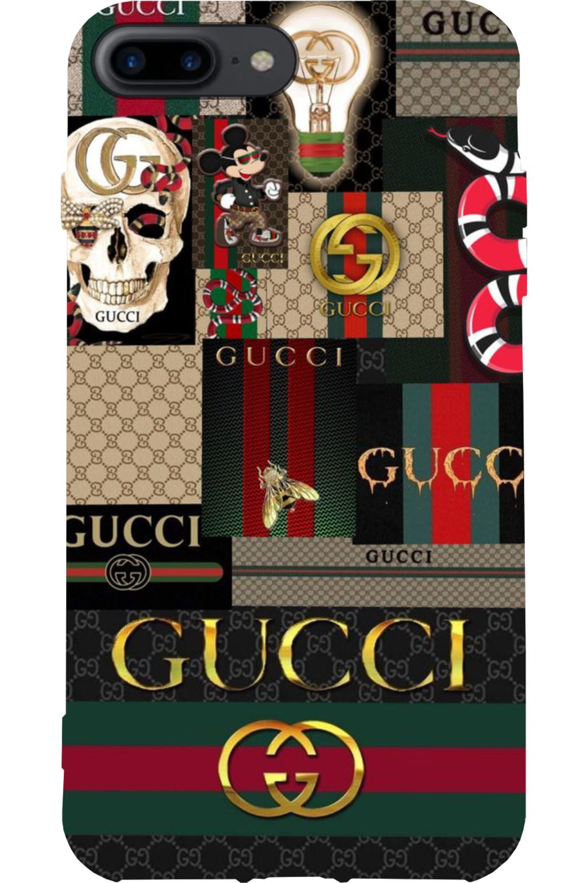 Apple iPhone 7 Plus Siyah Silikon Kılıf Çiziklere ve Darbelere Karşı Koruma