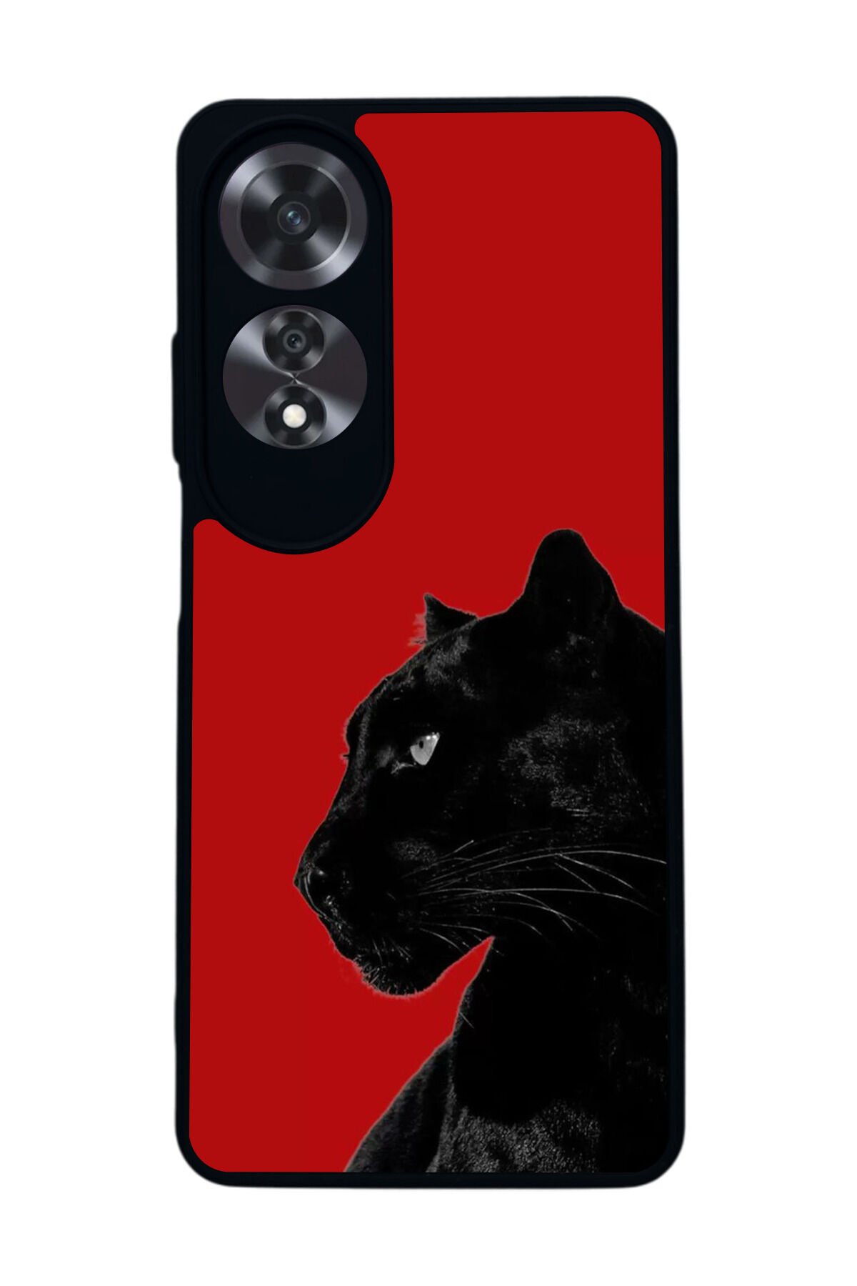 Oppo A60 Mat Siyah uyumlu Kılıf – Yumuşak Silikon, Koruyucu, Şok Emici Kapak