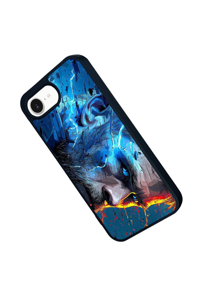 iPhone 16E Uyumlu Thor Tasarımlı Glossy Premium Kılıf