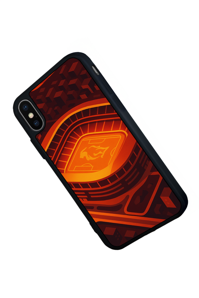 iPhone X/ XS Uyumlu Aslan Tasarımlı Glossy Premium Kılıf