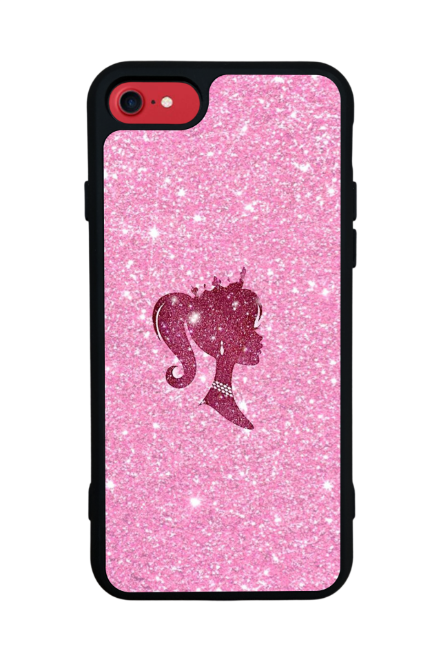 iPhone SE Uyumlu Barbie Tasarımlı Glossy Premium Kılıf