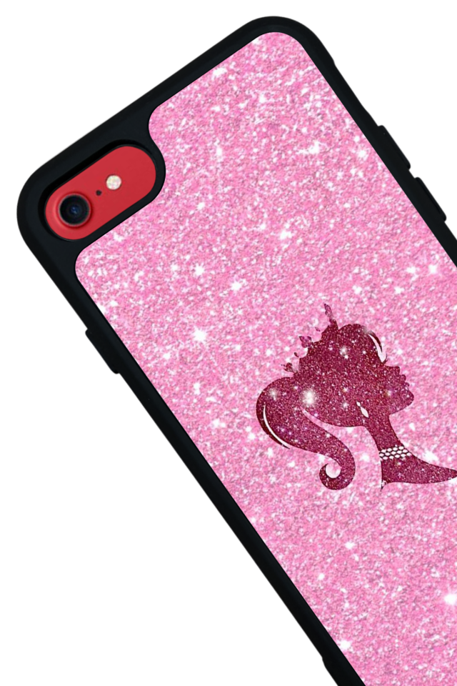 iPhone SE Uyumlu Barbie Tasarımlı Glossy Premium Kılıf