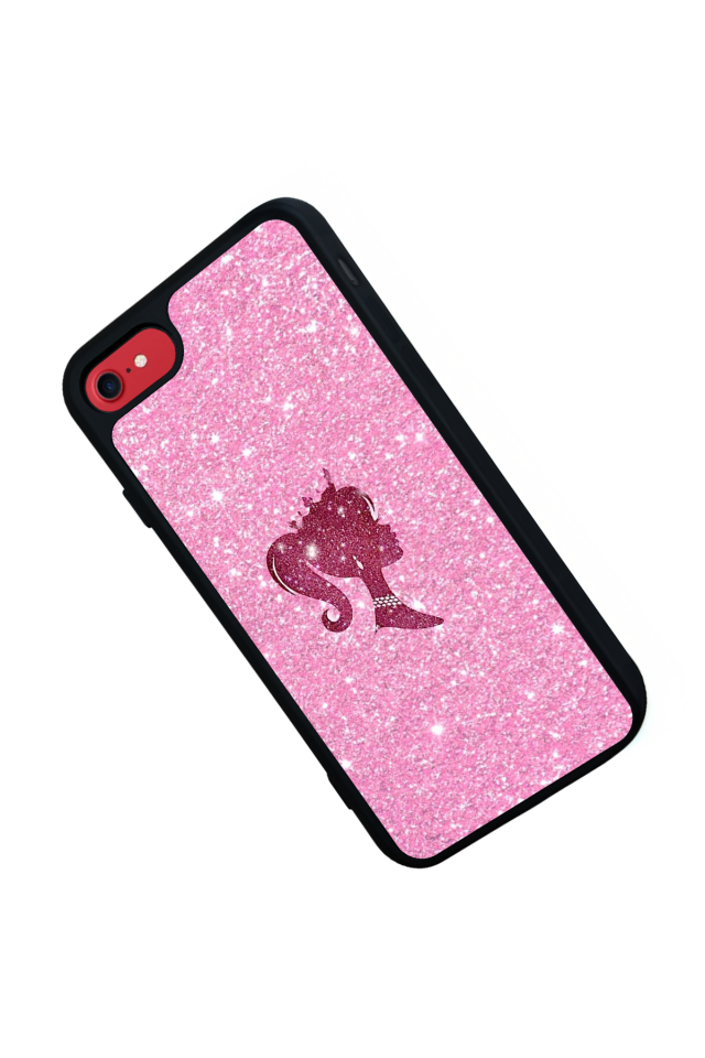 iPhone SE Uyumlu Barbie Tasarımlı Glossy Premium Kılıf
