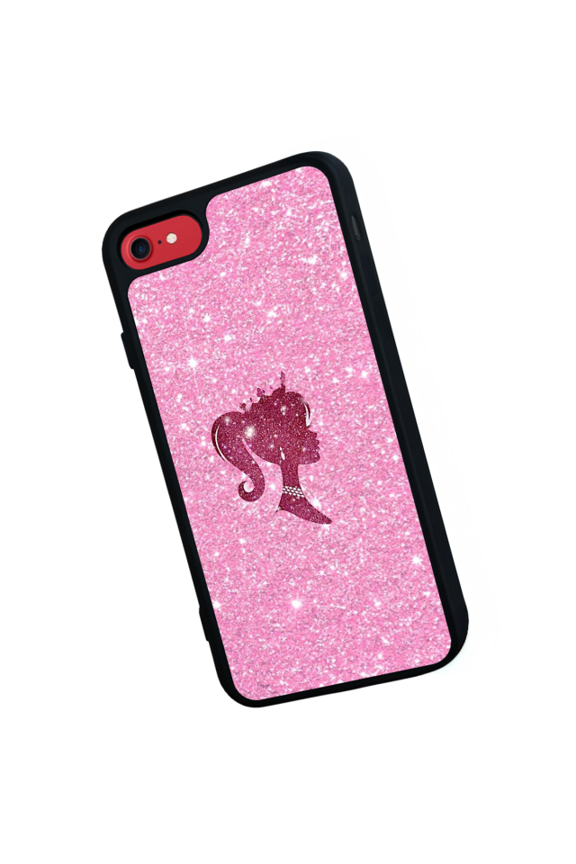 iPhone SE Uyumlu Barbie Tasarımlı Glossy Premium Kılıf
