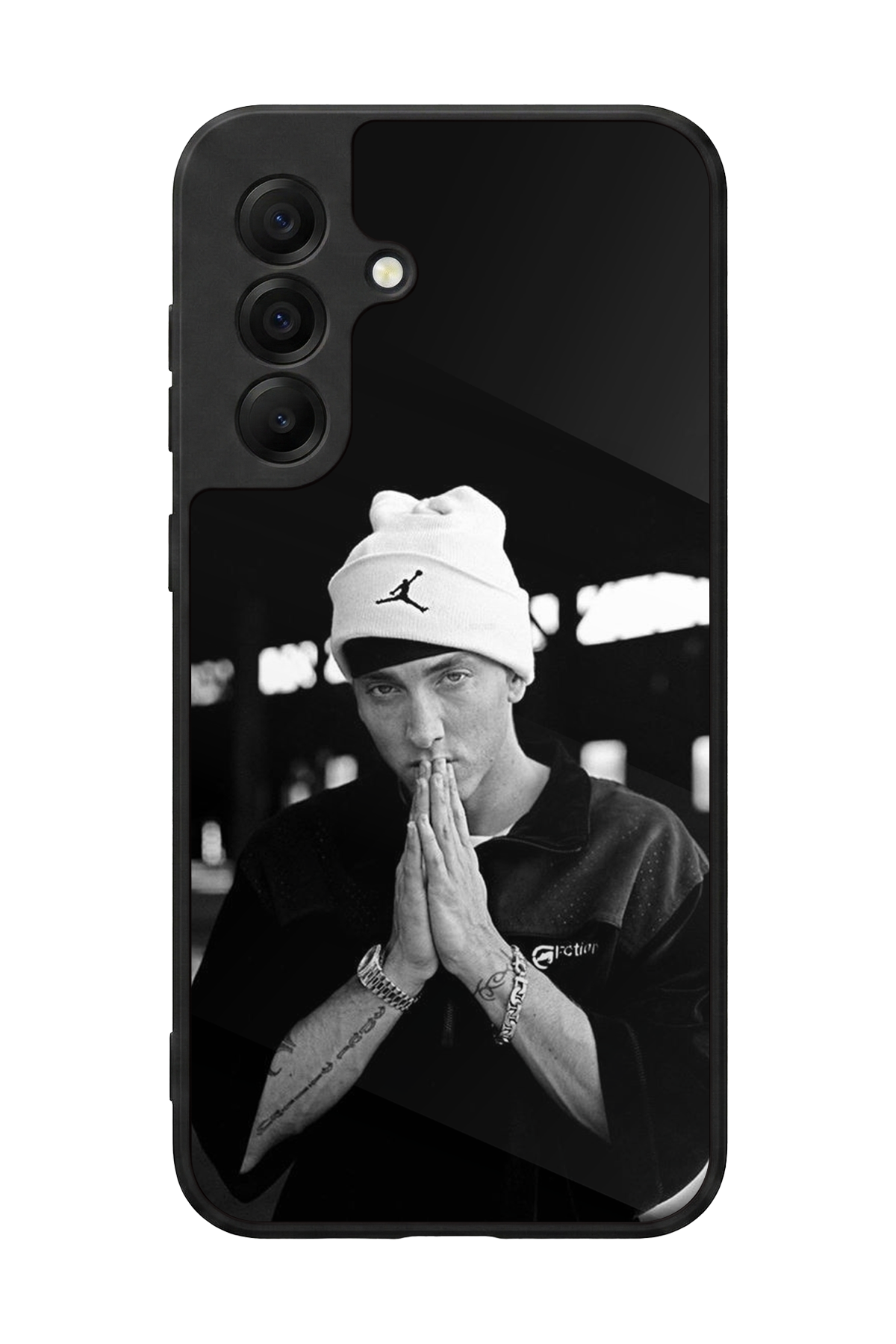 Samsung Galaxy A17 Uyumlu Eminem Tasarımlı Glossy Premium Kılıf
