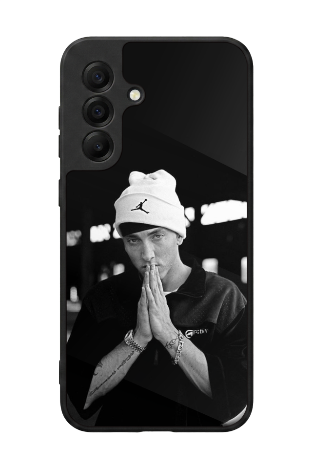 Samsung Galaxy A17 Uyumlu Eminem Tasarımlı Glossy Premium Kılıf