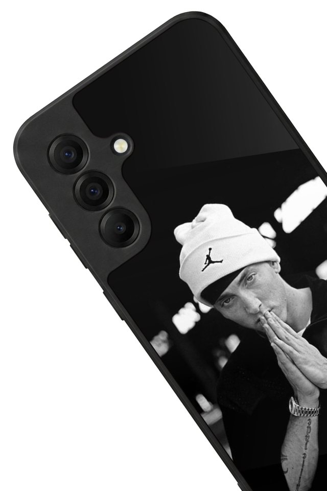 Samsung Galaxy A17 Uyumlu Eminem Tasarımlı Glossy Premium Kılıf