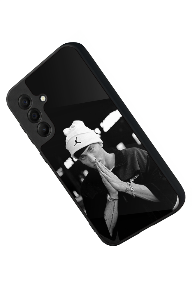 Samsung Galaxy A17 Uyumlu Eminem Tasarımlı Glossy Premium Kılıf