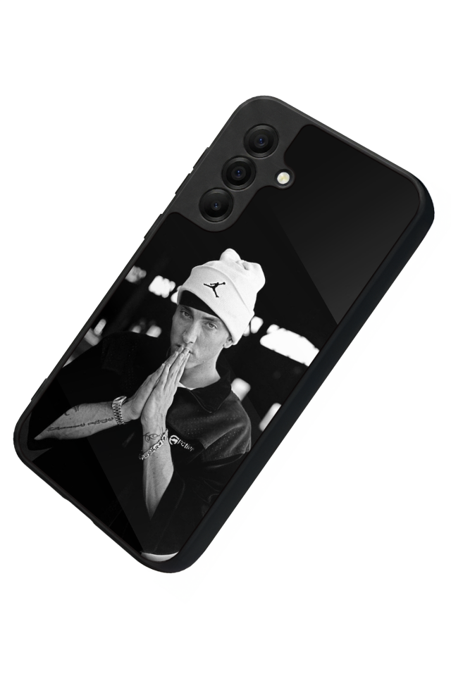 Samsung Galaxy A17 Uyumlu Eminem Tasarımlı Glossy Premium Kılıf