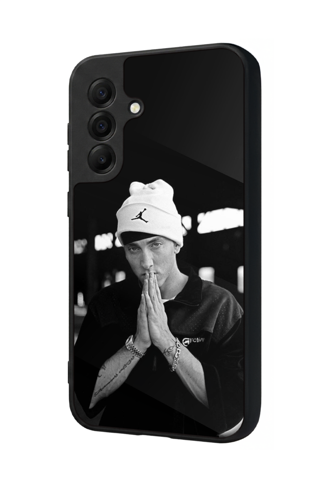 Samsung Galaxy A17 Uyumlu Eminem Tasarımlı Glossy Premium Kılıf