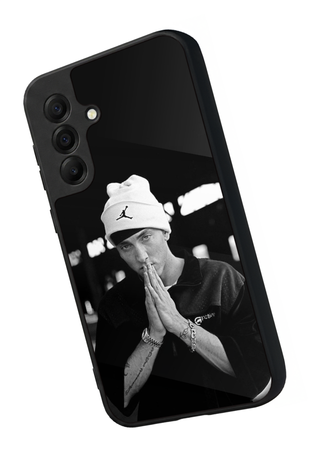 Samsung Galaxy A17 Uyumlu Eminem Tasarımlı Glossy Premium Kılıf