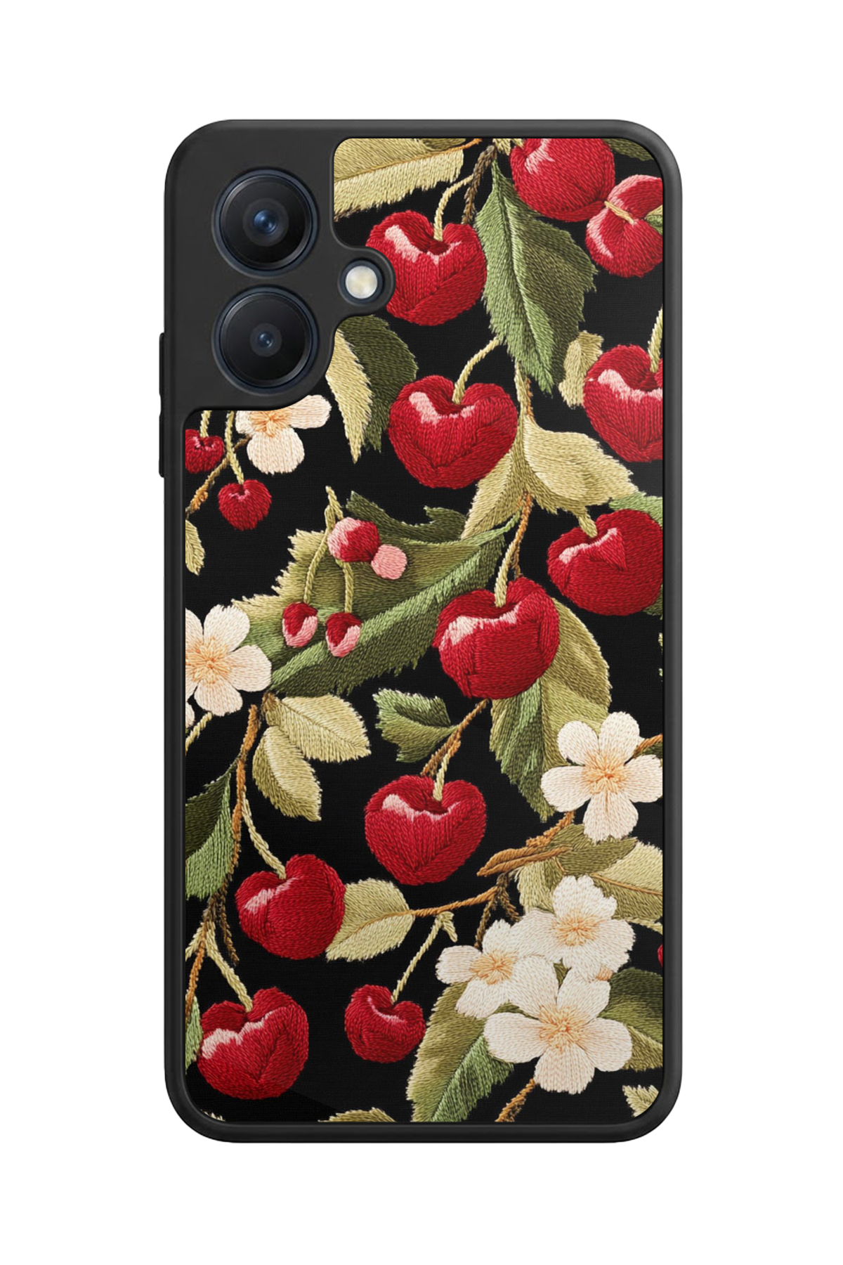 Samsung Galaxy A07 Uyumlu Floral Tasarımlı Glossy Premium Kılıf