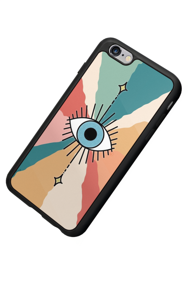 iPhone 6 Plus Uyumlu Göz Tasarımlı Glossy Premium Kılıf