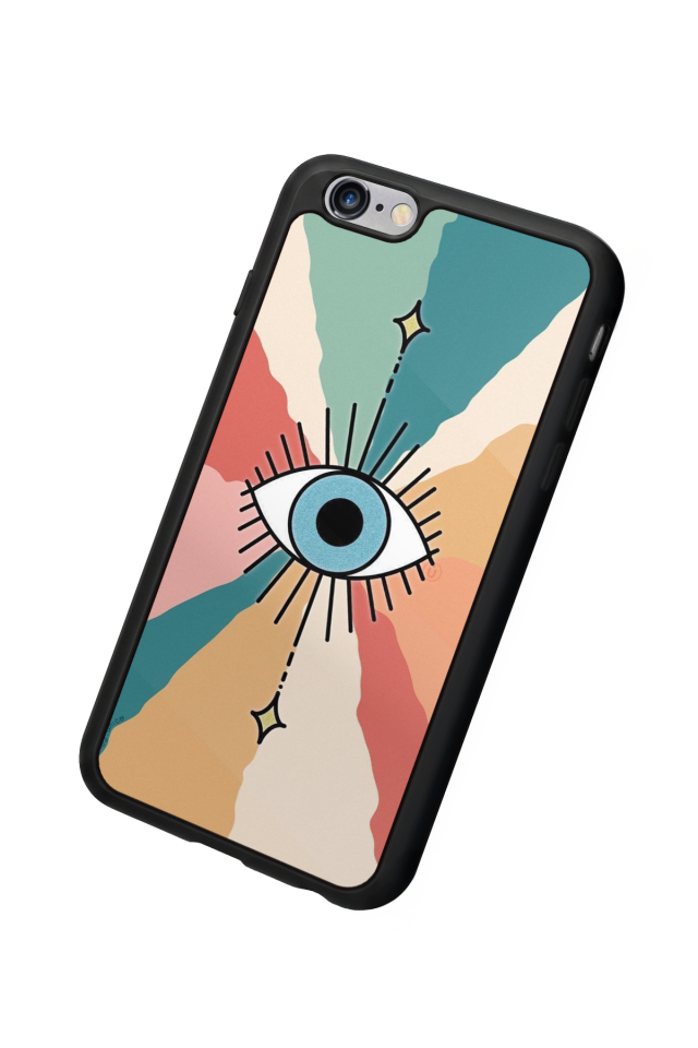 iPhone 6 Plus Uyumlu Göz Tasarımlı Glossy Premium Kılıf