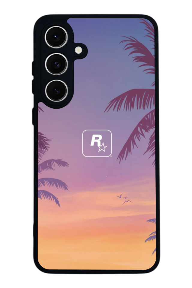 Samsung Galaxy S24 FE Uyumlu GTA Tasarımlı Glossy Premium Kılıf