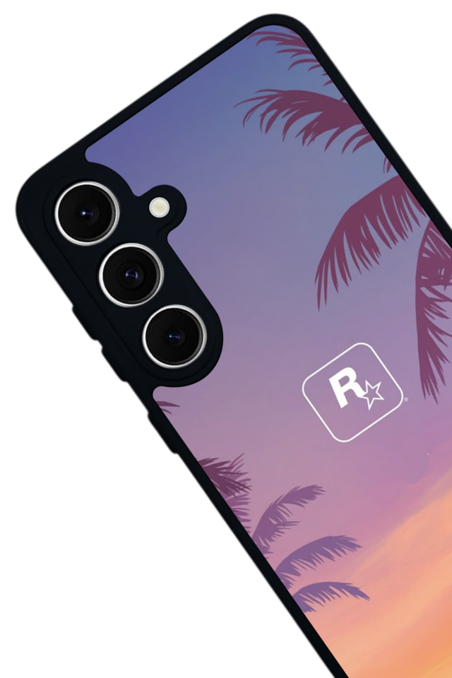 Samsung Galaxy S24 FE Uyumlu GTA Tasarımlı Glossy Premium Kılıf