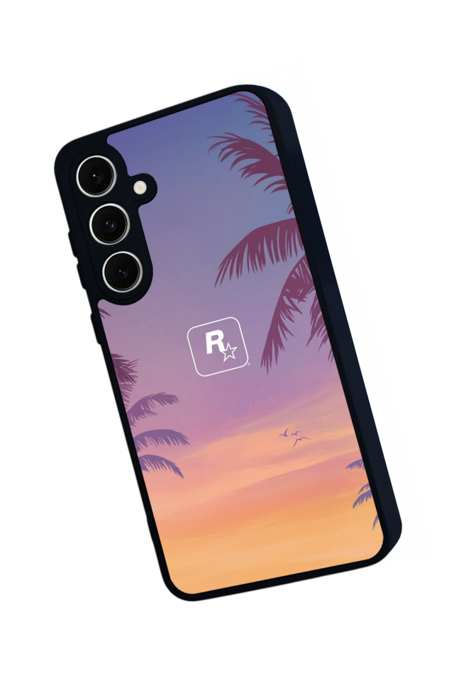 Samsung Galaxy S24 FE Uyumlu GTA Tasarımlı Glossy Premium Kılıf