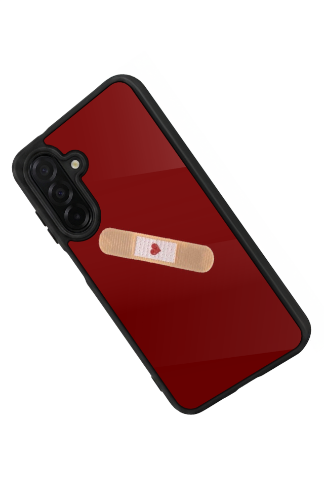 Samsung Galaxy A36 Uyumlu Kalp Love Tasarımlı Glossy Premium Kılıf