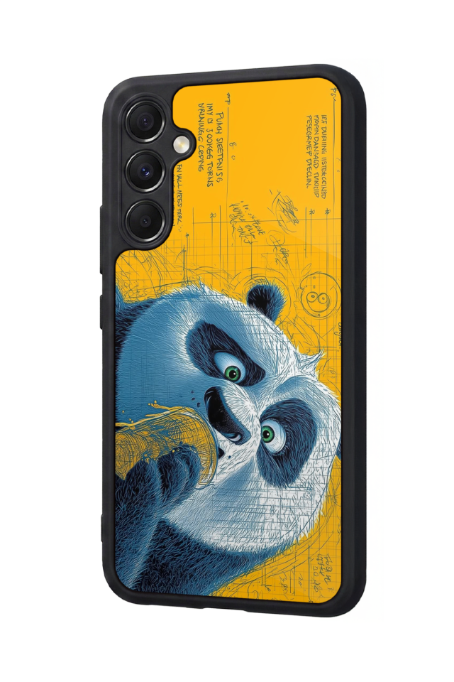 Samsung Galaxy A34 Uyumlu Kung Fu Panda Tasarımlı Glossy Premium Kılıf