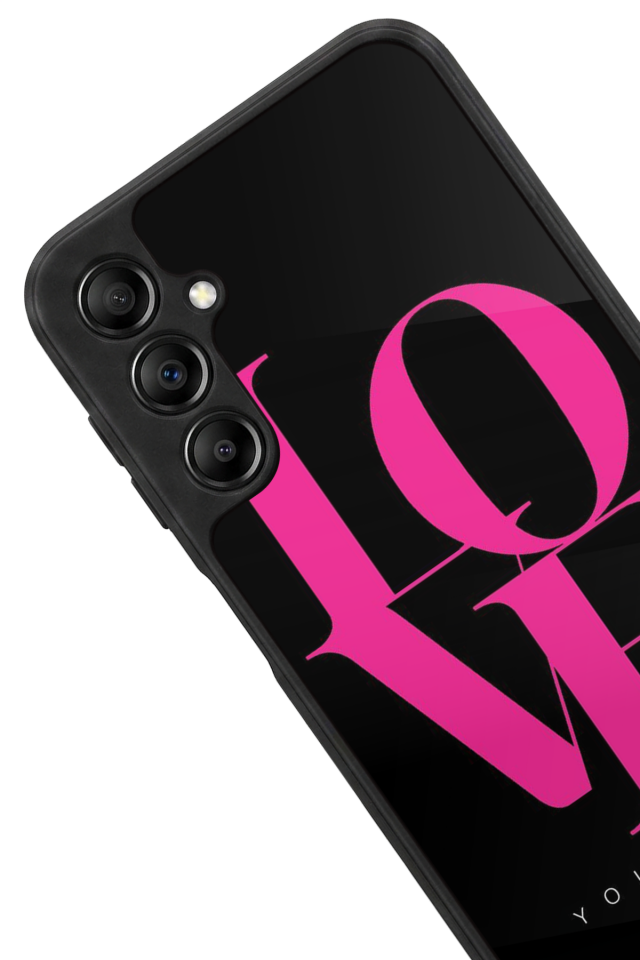 Samsung Galaxy A14 Uyumlu Love Tasarımlı Glossy Premium Kılıf