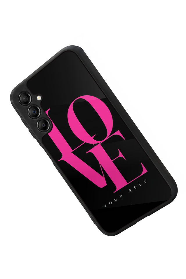 Samsung Galaxy A14 Uyumlu Love Tasarımlı Glossy Premium Kılıf