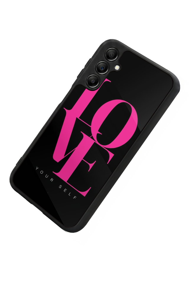 Samsung Galaxy A14 Uyumlu Love Tasarımlı Glossy Premium Kılıf