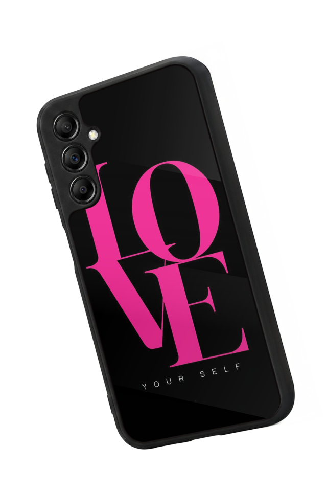 Samsung Galaxy A14 Uyumlu Love Tasarımlı Glossy Premium Kılıf