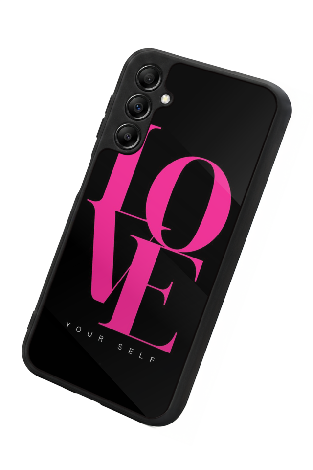 Samsung Galaxy A14 Uyumlu Love Tasarımlı Glossy Premium Kılıf