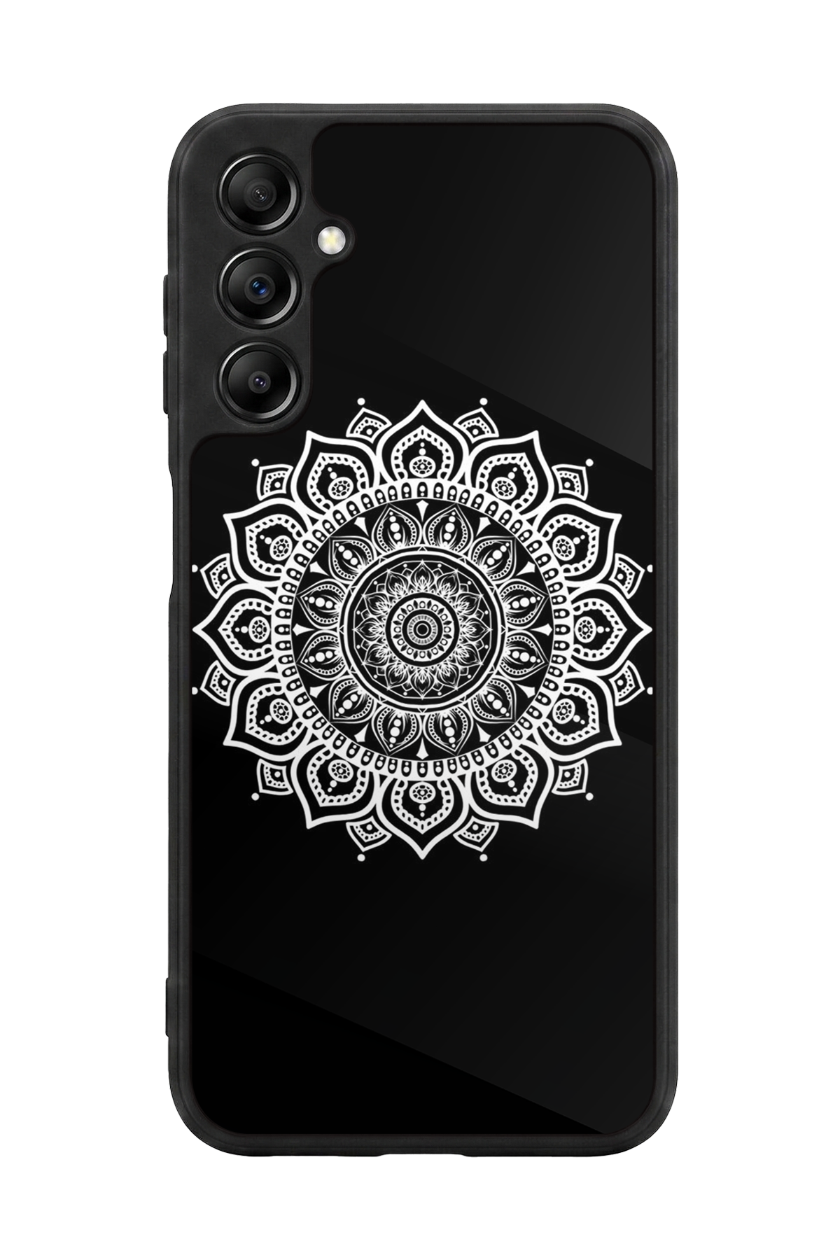 Samsung Galaxy A14 Uyumlu Mandala Tasarımlı Glossy Premium Kılıf