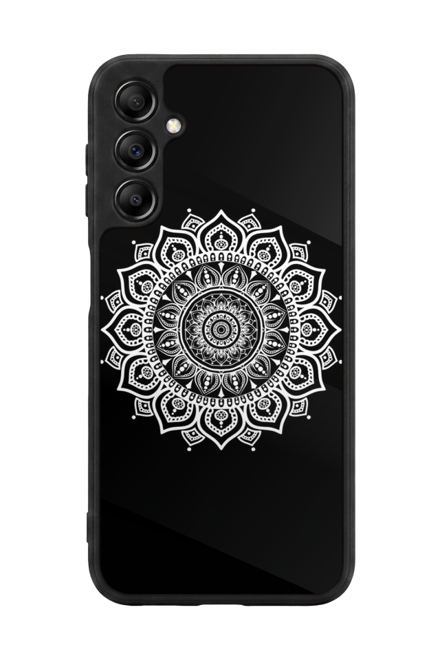 Samsung Galaxy A14 Uyumlu Mandala Tasarımlı Glossy Premium Kılıf