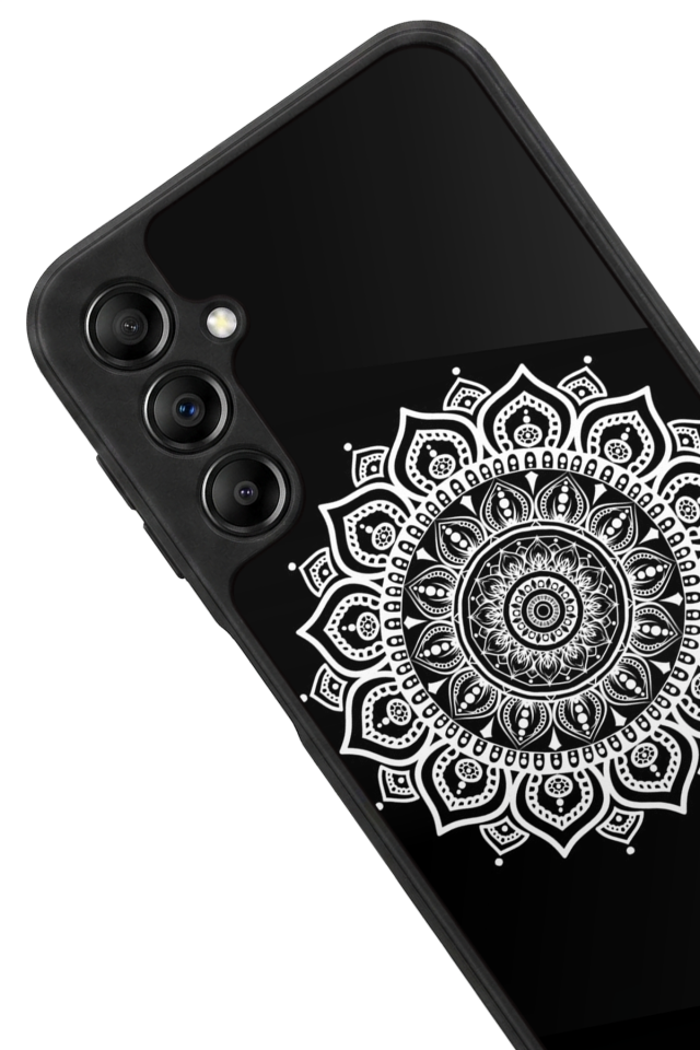 Samsung Galaxy A14 Uyumlu Mandala Tasarımlı Glossy Premium Kılıf