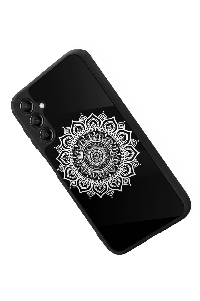 Samsung Galaxy A14 Uyumlu Mandala Tasarımlı Glossy Premium Kılıf