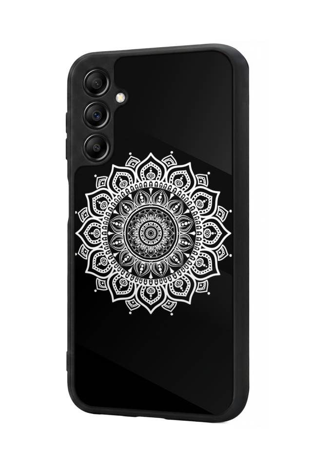 Samsung Galaxy A14 Uyumlu Mandala Tasarımlı Glossy Premium Kılıf