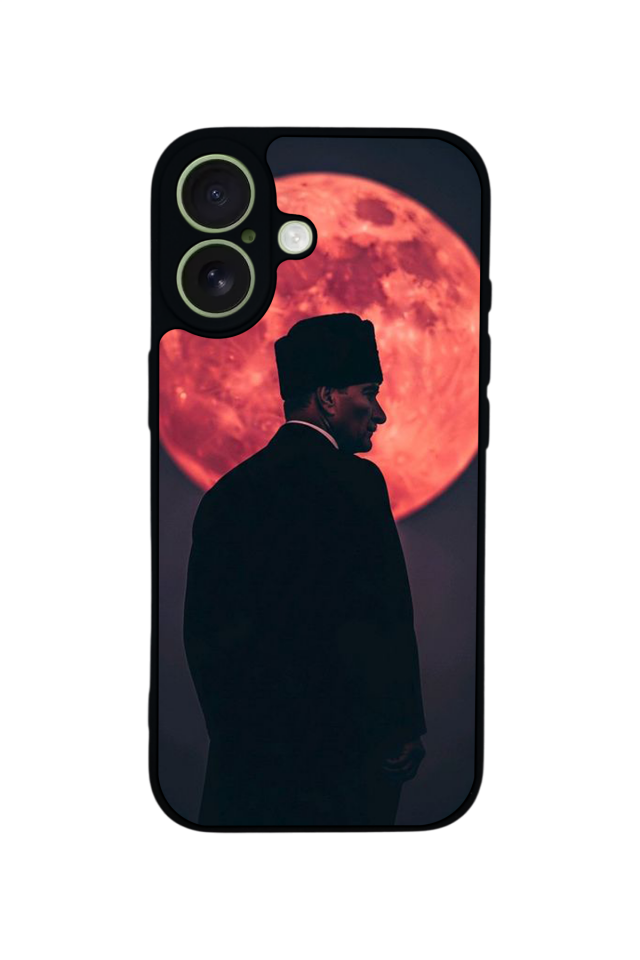 iPhone 17 Uyumlu Mustafa Kemal Ataturk Tasarımlı Glossy Premium Kılıf
