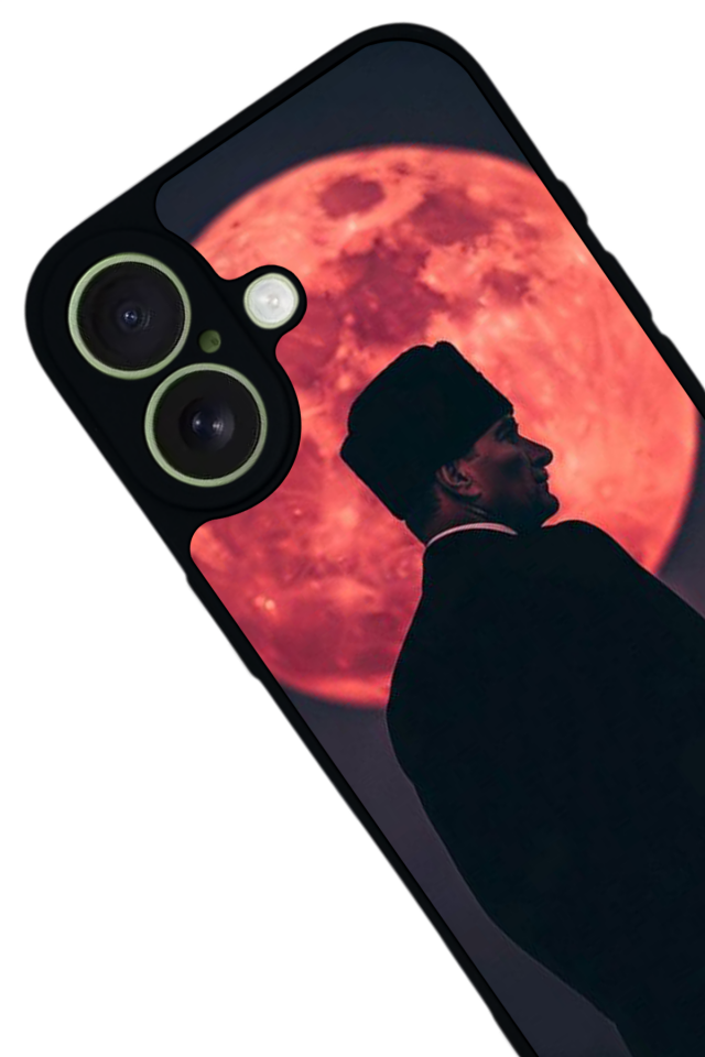 iPhone 17 Uyumlu Mustafa Kemal Ataturk Tasarımlı Glossy Premium Kılıf