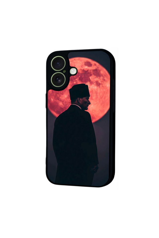iPhone 17 Uyumlu Mustafa Kemal Ataturk Tasarımlı Glossy Premium Kılıf