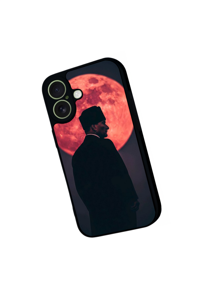 iPhone 17 Uyumlu Mustafa Kemal Ataturk Tasarımlı Glossy Premium Kılıf