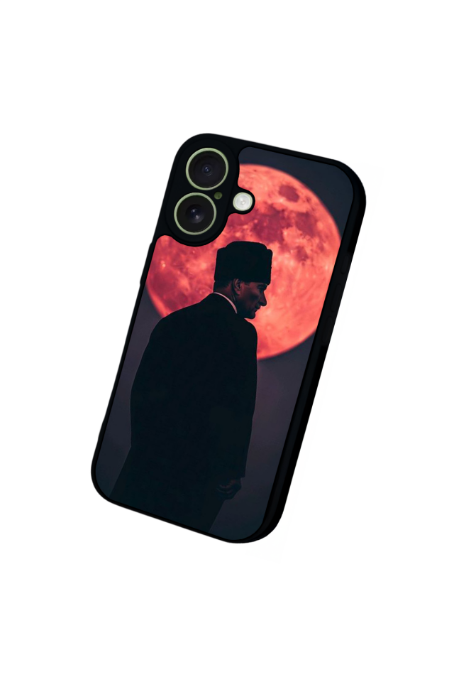 iPhone 17 Uyumlu Mustafa Kemal Ataturk Tasarımlı Glossy Premium Kılıf