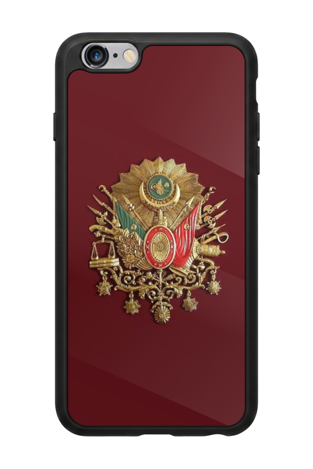 iPhone 6 Plus Uyumlu Osmanli Tugrasi Tasarımlı Glossy Premium Kılıf