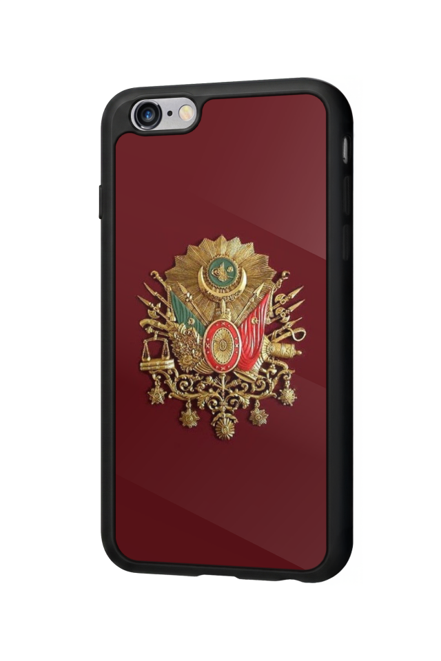 iPhone 6 Plus Uyumlu Osmanli Tugrasi Tasarımlı Glossy Premium Kılıf