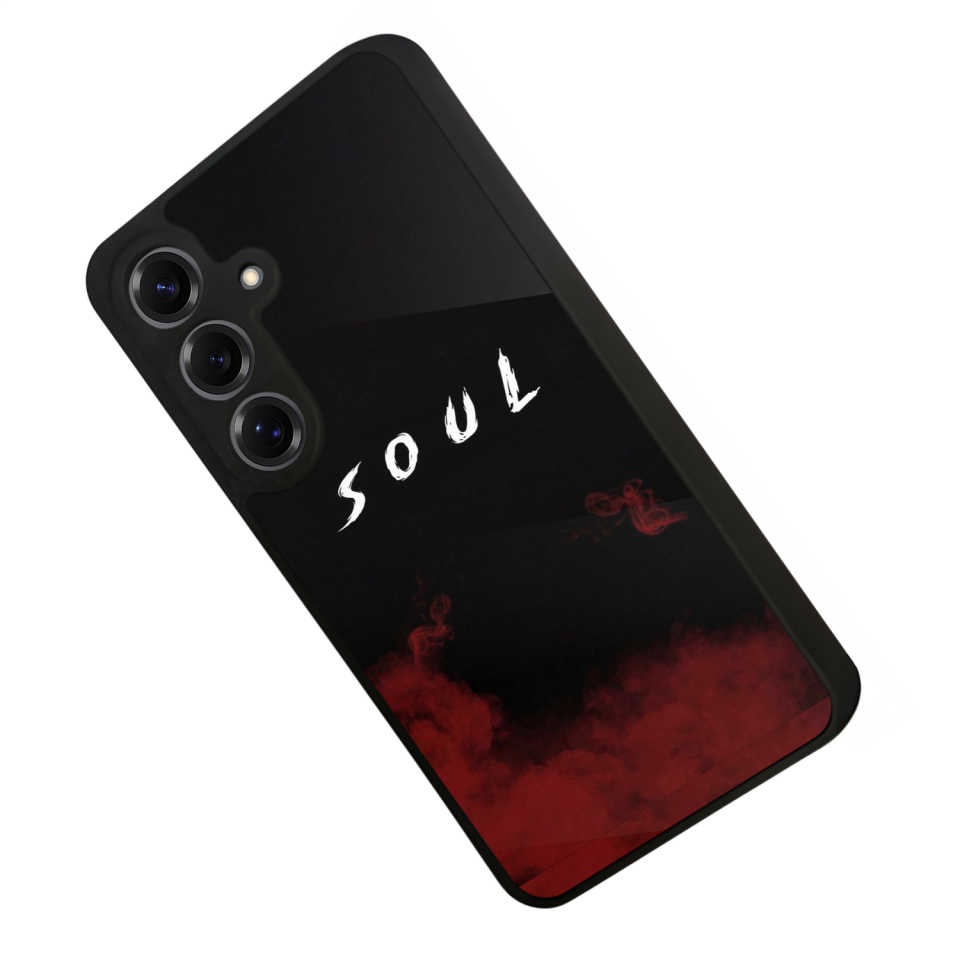Samsung Galaxy S25 Uyumlu SOUL Tasarımlı Glossy Premium Kılıf
