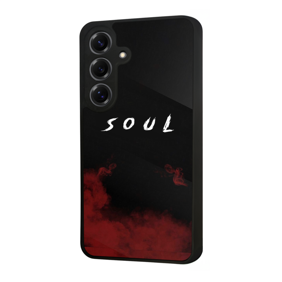 Samsung Galaxy S25 Uyumlu SOUL Tasarımlı Glossy Premium Kılıf
