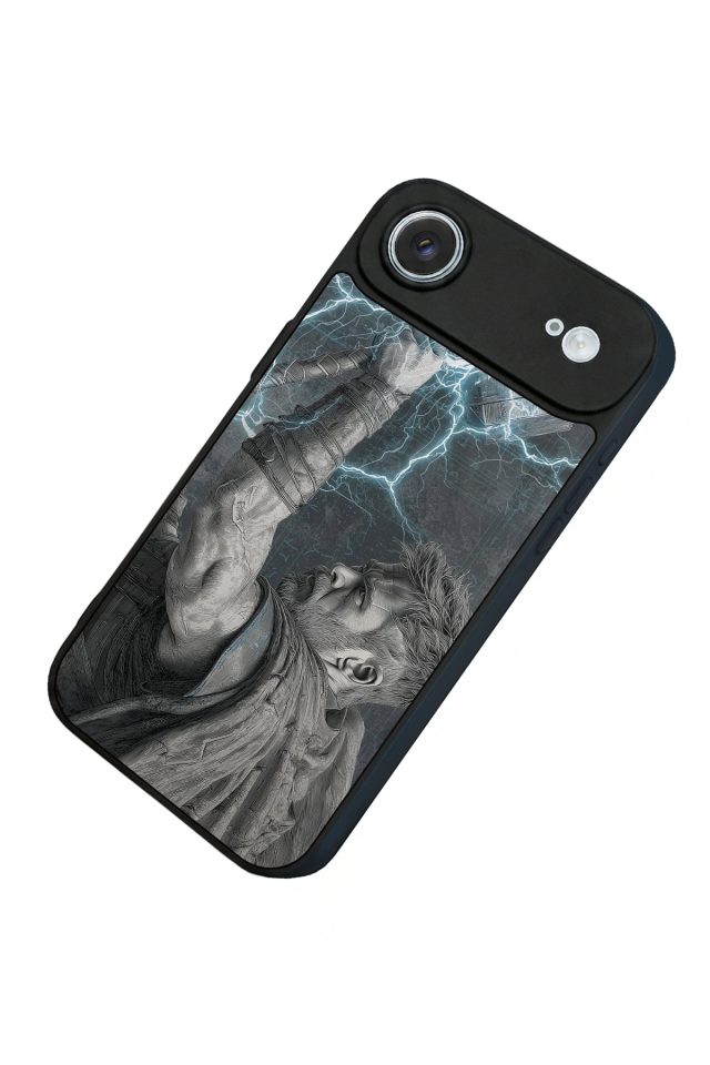 iPhone 17 Air Uyumlu Thor Tasarımlı Glossy Premium Kılıf