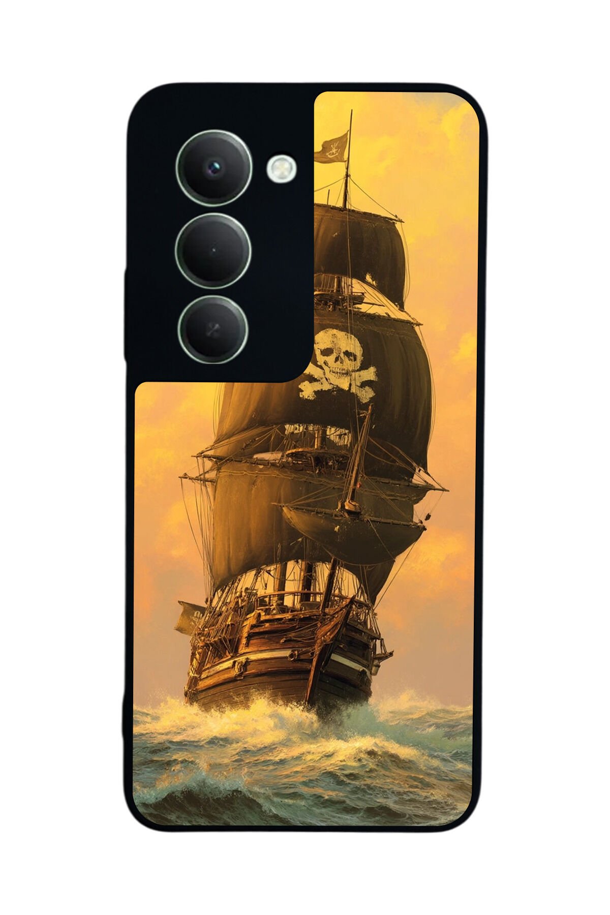 Xiaomi Redmi 15 5G Uyumlu Korsan Tasarımlı Glossy Premium Kılıf