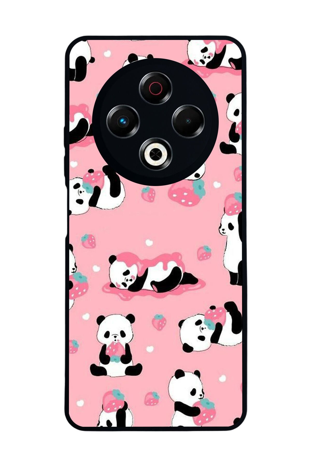 Tecno Spark 30 Uyumlu Panda Tasarımlı Glossy Premium Kılıf