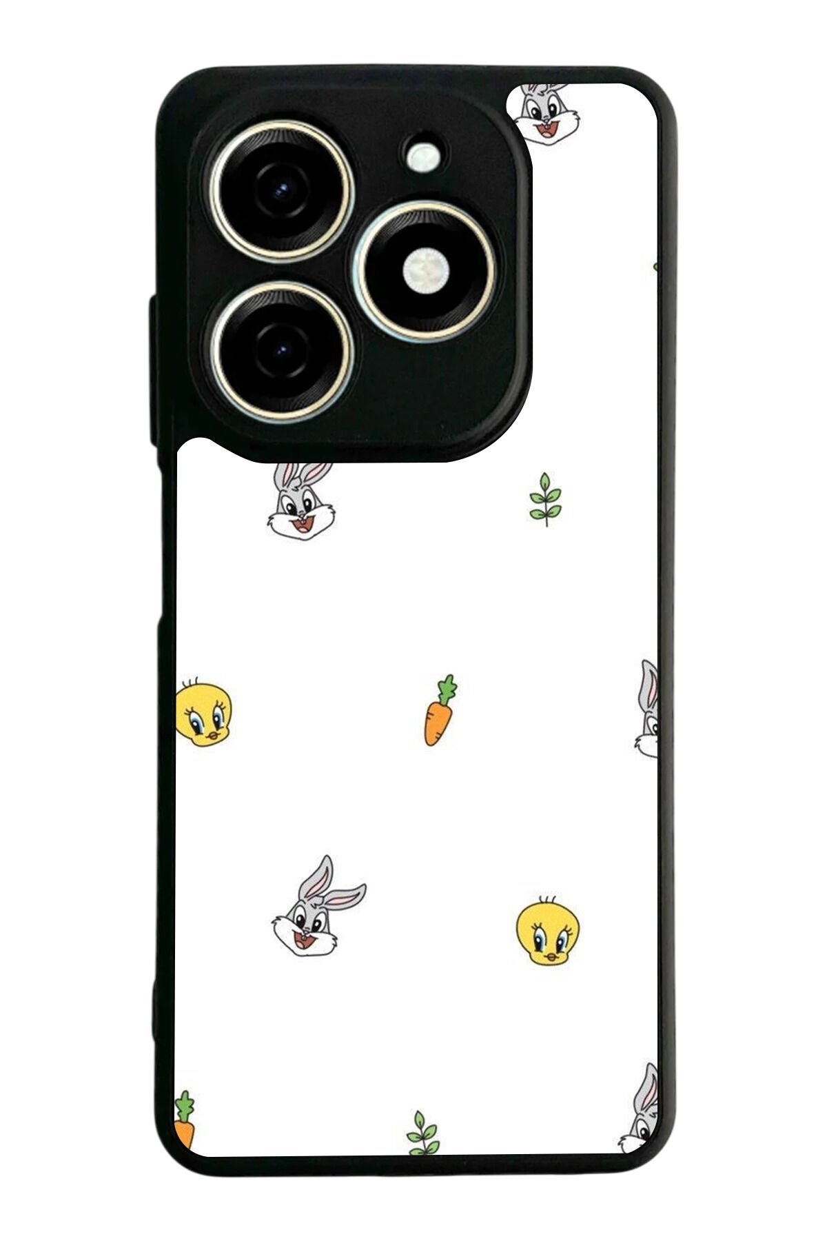 Infınıx Smart 8 Pro Uyumlu Tweety Tasarımlı Glossy Premium Kılıf