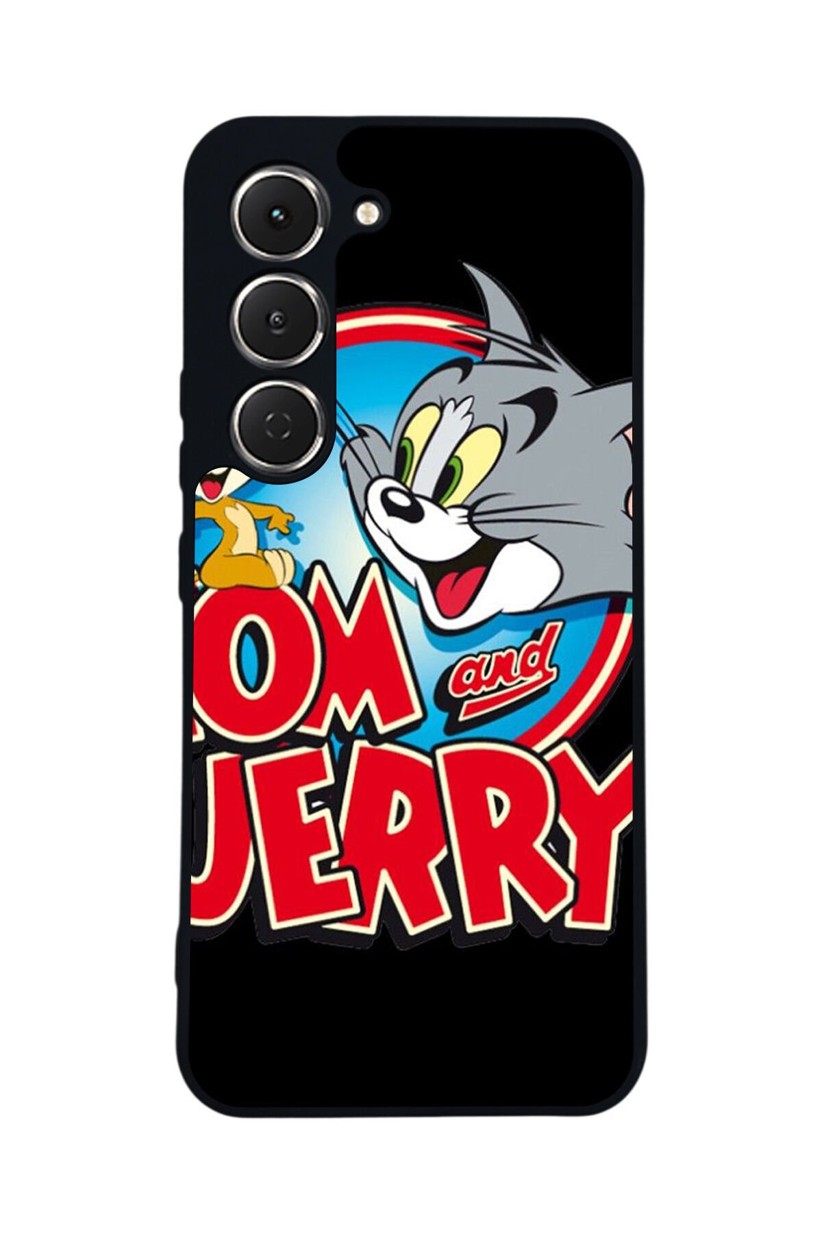 Tecno Spark 40 Pro Uyumlu Tom And Jerry Tasarımlı Glossy Premium Kılıf
