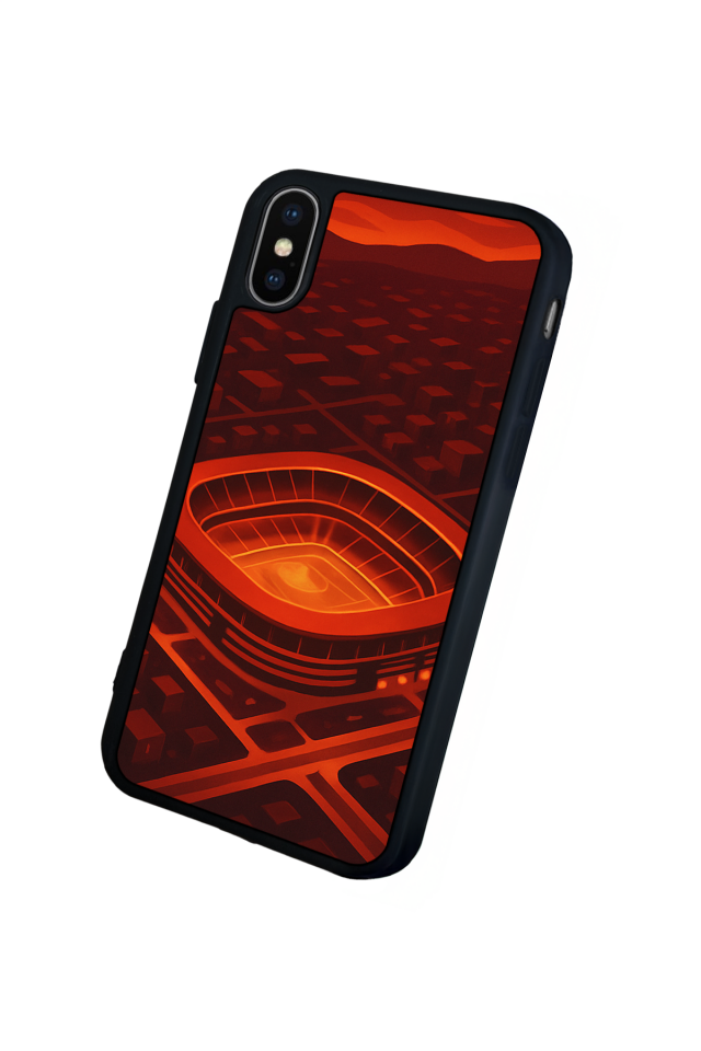 iPhone X/ XS Uyumlu Aslan Tasarımlı Glossy Premium Kılıf