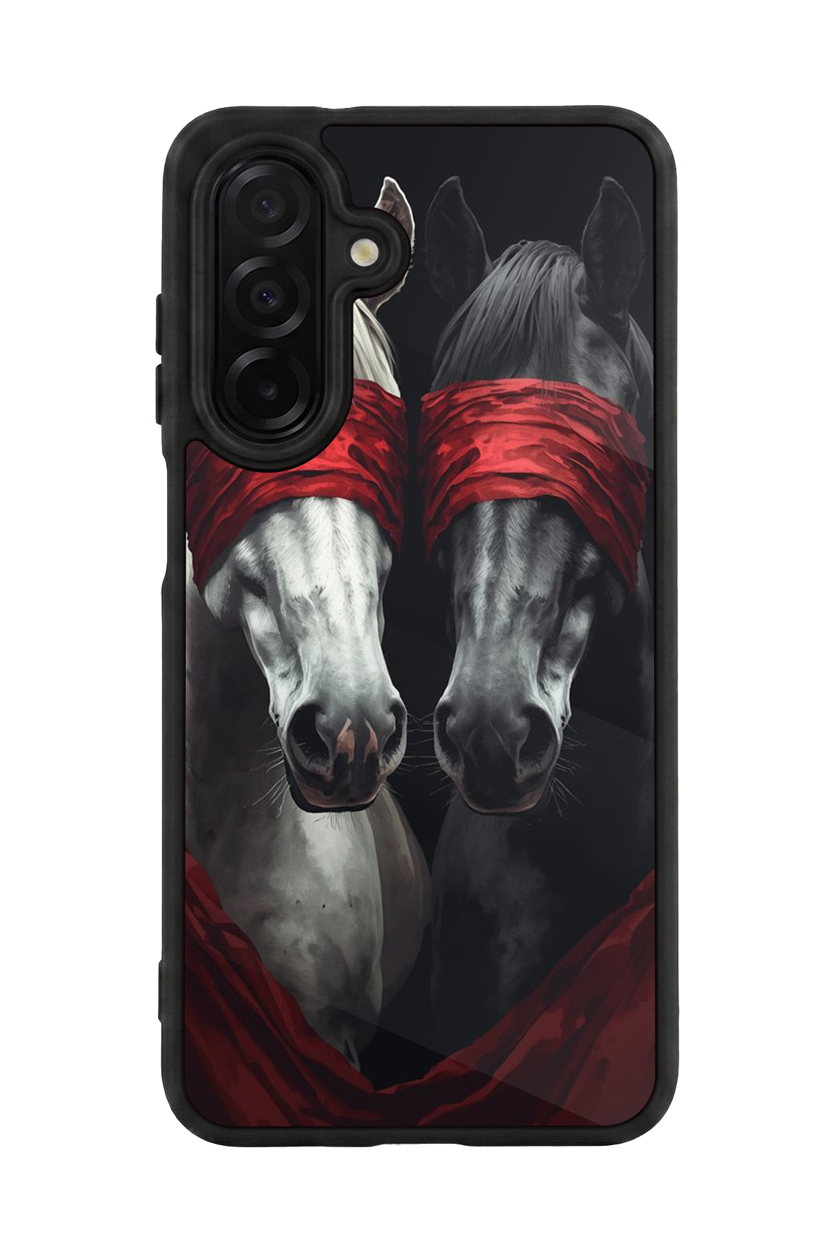 Samsung Galaxy A56 Uyumlu At Horse Tasarımlı Glossy Premium Kılıf
